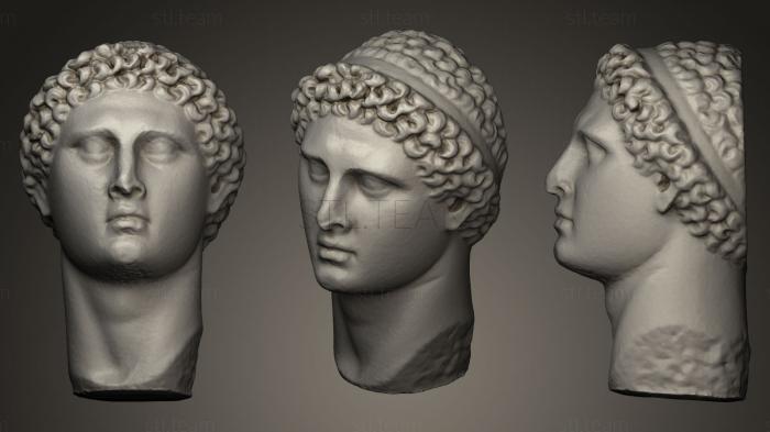 Бюсты и головы античные и исторические Птолемеев правитель